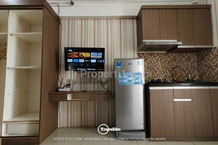Disewakan Apartemen Bassura City Jakarta Timur, Type Studio Harga Murah, Sudah Full Furnish Lengkap Siap Huni