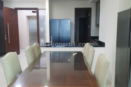For Rent Apartment Kemang Village with Big Balcony - Nice View, 3+1 BR Furnished, Ready to Move in