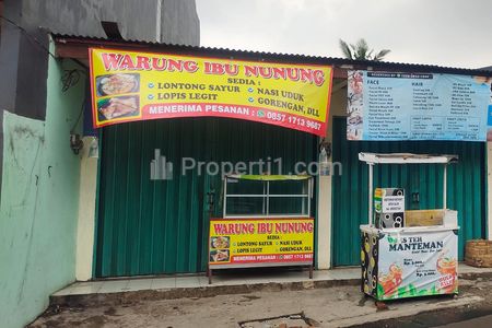 Dijual Cepat 2 Pintu Kios Gandeng di Pamulang Tangerang Selatan