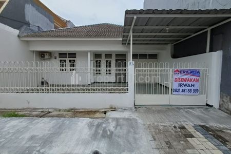 Disewakan Rumah Kosongan di Darmo Harapan Surabaya