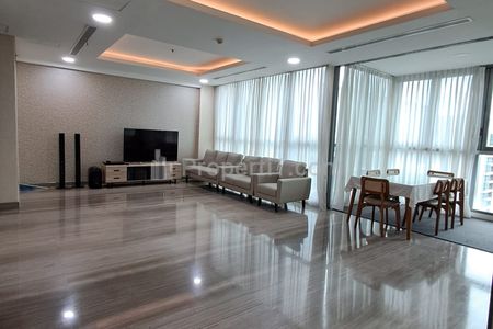 For Rent Apartment 3+1 BR Furnished Luas 220m2 - Bloomington Tower, Kemang Village Residences, Jakarta Selatan