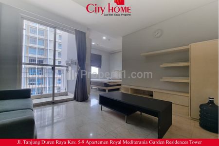 For Rent Apartment Siap Huni di Royal Mediterania Garden Residences Tanjung Duren Jakarta Barat