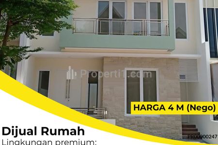 Rumah Dijual di Royal Residence Wiyung Surabaya Barat Cluster Premium
