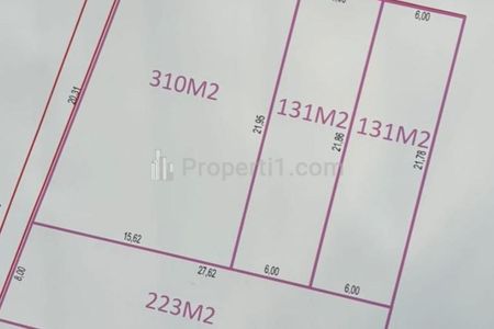 Tanah Dijual Ada 4 Kavling Dekat Sekolah Avicenna Cinere