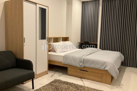 Disewakan Apartemen South Quarter – Studio Low Floor, Furnished