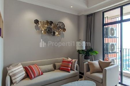 Disewakan Apartemen Permata Hijau Suites Tipe 2 Kamar Tidur Kondisi Furnished