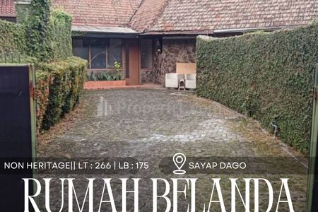 Dijual Rumah Belanda Terawat Bukan Heritage Lokasi di Kota Bandung