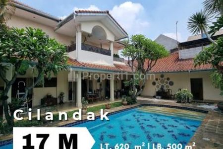 Dijual Rumah Cilandak Jakarta Selatan - 4BR+1 Unfurnished