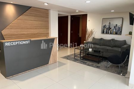 Disewakan Ruang Office / Klinik Full Furnish di Kebayoran Baru, Jakarta Selatan