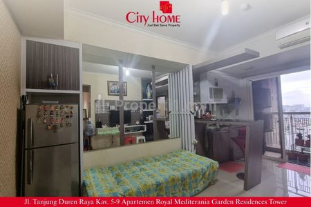 For Rent Apartment Royal Mediterania Garden Residences 2BR Full Furnished - Siap Huni