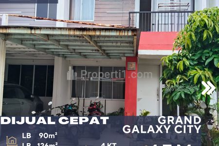 Dijual Rumah Siap Huni Dalam Perumahan Grand Galaxy Bekasi Lokasi Strategis