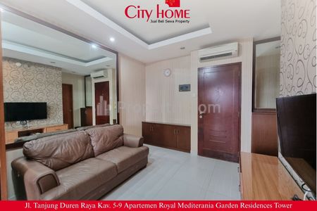 For Rent Apartment Mediterania Garden Residences 2 - Tipe 2 BR Full Furnished