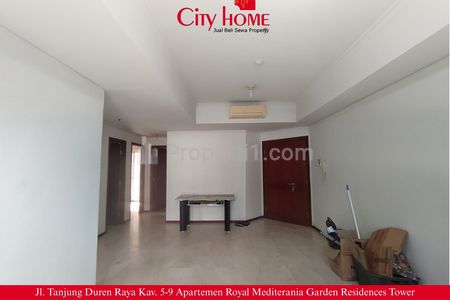For Rent Apartment Royal Mediterania Garden Residences - 2 BR Unfurnished