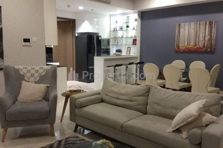 For Lease Apartment 1Park Avenue, Gandaria Jakarta Selatan - Type 3+1 BR Furnished Luas 146m2