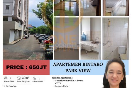 Dijual Apartemen Bintaro Park View, Pesanggrahan, Jakarta Selatan