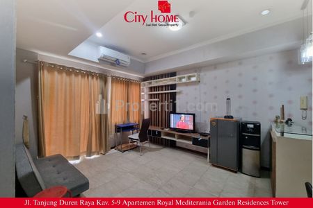 Jual Apartemen Royal Mediterania Garden Residences Tanjung Duren - 2+1BR Full Furnished
