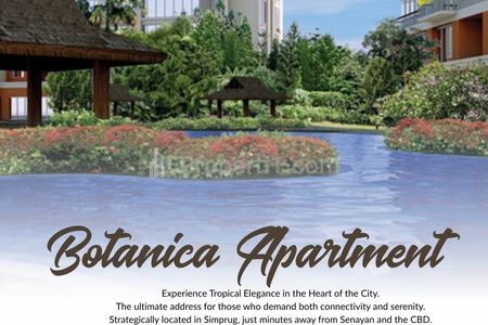 Dijual Apartemen Botanica 2BR 157 m2 Furnished, Definisi Kemewahan Ruang & Kenyamanan Maksimal