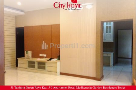 Sewa Apartemen Mediterania Garden Residences 2 Tanjung Duren Tipe 3 BR Full Furnished