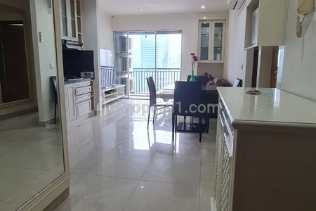 For Lease and Sale Luxury Apartment at Sahid Sudirman Residence 2+1BR Fully Furnished - Central Jakarta