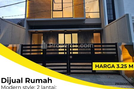 Dijual Rumah Rungkut Asri Utara, Surabaya