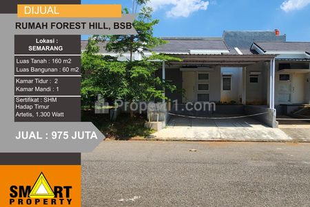 Jual Rumah di Citraland BSB Cluster Forest Hill, Hadap Timur, Semarang