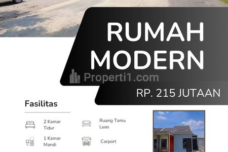 Dijual Murah Rumah Puri DP 0% Dekat Kampus STIKES PPNI Mojokerto