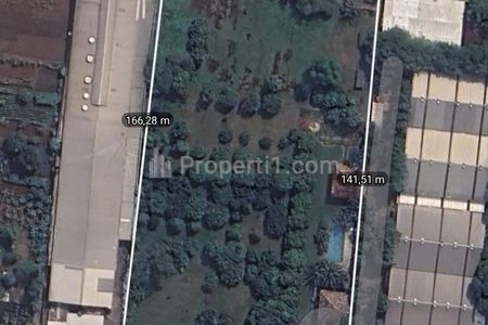Dijual Cepat Lahan Padat Strategis Jl. Diklat Pemda, Curug, Tangerang