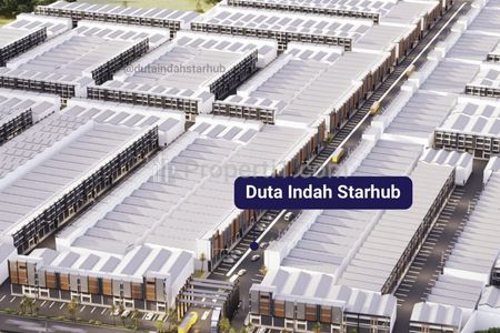 Dijual Gudang Baru di Jalan Saluran Irigasi Dekat Bandara Soetta