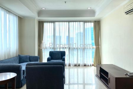 For Rent Apartment Puri Imperium at Kuningan Type 3+1 BR Luxury Good Condition Furnished, Strategic Location in South Jakarta