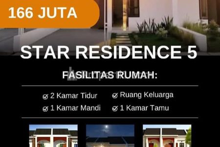 Dijual Rumah Subsidi Angsuran Flat 1 Jutaan Dekat RSUD RA Basoeni, Mojokerto