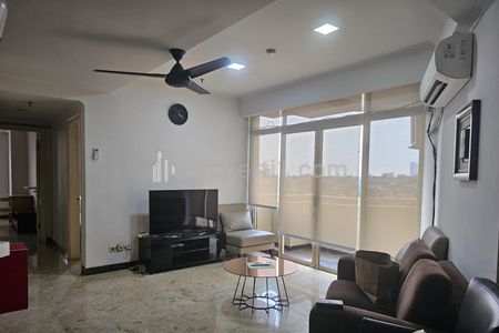 Jual Apartemen Siap Huni dan Strategis di Apartemen Slipi, Palmerah, Jakarta Barat - 2+1 BR Furnished