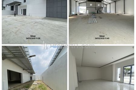 Sewa Gudang Murah Siap Pakai Luas 1079 Meter Bangunan 798 Meter di Kawasan Industri Delta Silikon III, Cikarang, Dekat GIIC, KITIC, Deltamas, AEON Mal