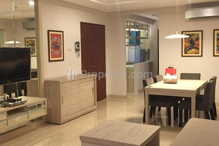Sewa Apartemen Senayan Residence Jakarta Selatan 2+1BR Full Furnished