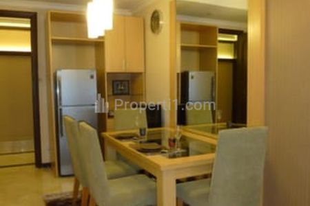 For Rent Apartment Bellagio Residence Mega Kuningan Type 1BR Furnished - Close to MRT, LRT, Busway One Satrio