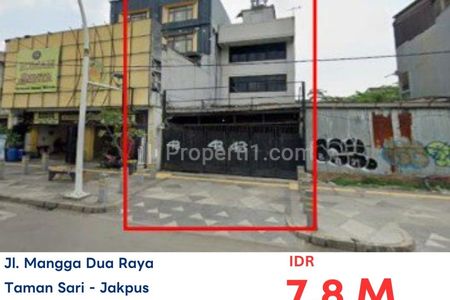 Dijual Lelang Ruko Mangga Dua Raya, Jakarta Pusat