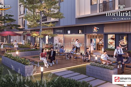 Dijual Ruko Baru Jalan BSD Raya Utama NorthRidge Tangerang