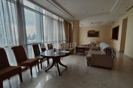 Disewakan Apartemen Oakwood Premier Cozmo, Mega Kuningan, 3BR High Floor