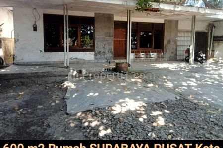 Dijual Rumah 600 m2 di Jalan Sumatera, Gubeng, Surabaya - Cocok Buat Segala Usaha Komersial Area - Surat SHM