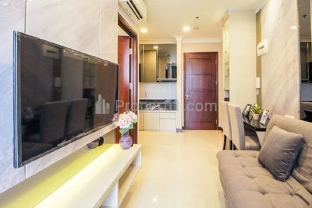 Disewakan Apartemen Permata Hijau Suites Tipe 1 Kamar Tidur Kondisi Furnished