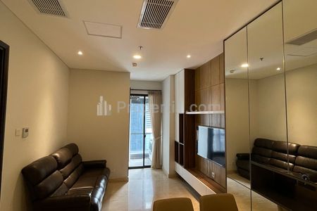 For Lease Apartment at Sudirman Suites – Type 2+1BR Modern Full Furnished – Strategic Location in Central Jakarta