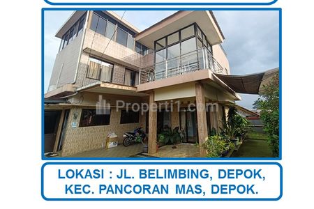 Jual Cepat Harga Spesial Rumah 3 Lantai Full Furnished di Pancoran Mas, Depok.