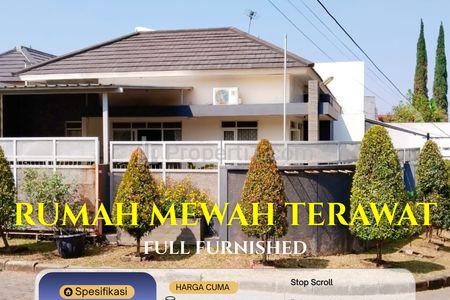 Dijual Rumah Mewah Siap Huni Furnished di Setiabudi Regency Bandung 