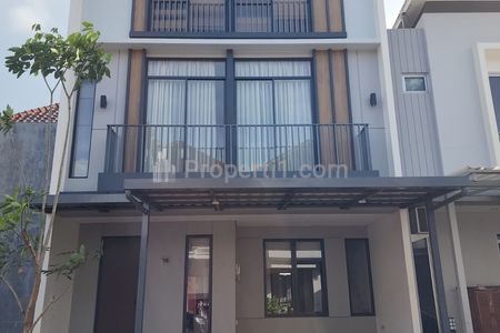 Dijual Rumah Baru Jalan Kampung Gunung Batu Cijantra Anza Homes @Malibu Village Gading Serpong, Tangerang
