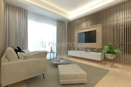 For Rent Apartment at Anandamaya Residence Type 2+1 BR Full Furnished, Modern Luxury - Strategic Location in Central Jakarta