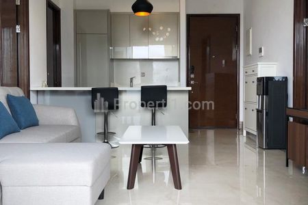 For Rent District 8 Apartment Type 2+1BR Full Furnished - Strategic Location in South Jakarta