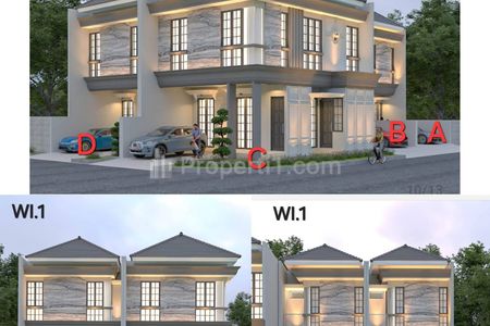 Rumah Dijual Taman Pondok Indah Wiyung Surabaya Selatan New Gress