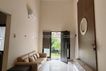 Sewa Rumah Furnish Graha Raya Bintaro Tangerang Selatan Tipe 3KT+1 Lokasi Dekat Alam Sutera, Serpong, dan Jakarta Barat