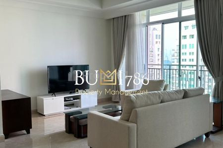 For Rent Apartment Pakubuwono View Type 3+1 BR Full Furnished - Strategic Location in South Jakarta