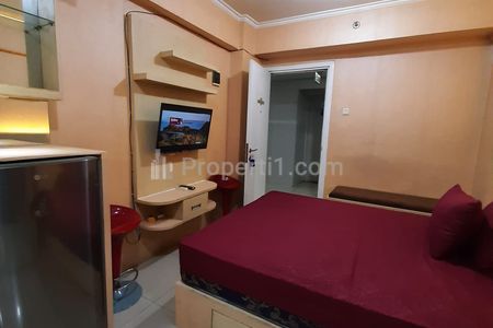 Disewakan Apartemen Green Pramuka City Tipe Studio Furnished – Lokasi Strategis Jakarta Pusat, Siap Huni