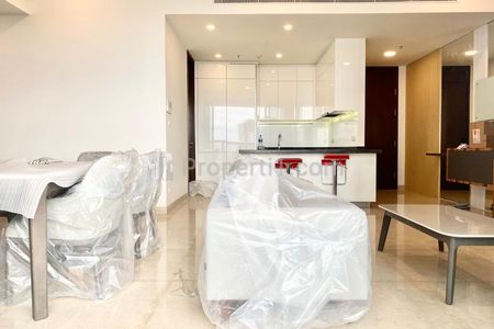 Disewakan Luxury Apartment Anandamaya Residence Great Location In Central Jakarta - 2+1BR Modern Furnished